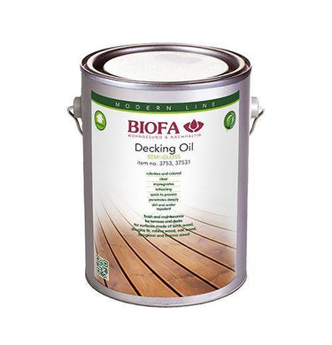 Decking Oil - Clear - Exterior - Biofa Ireland