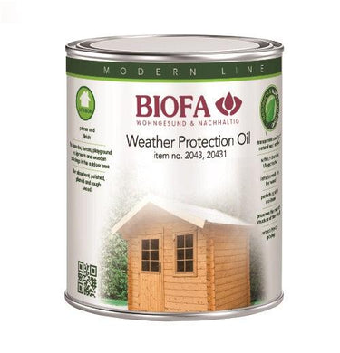 Weather Protection Oil - Clear - Exterior - Biofa Ireland